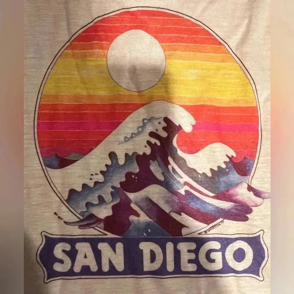 VINTAGE: copyright Hampton ‘77 mens t-shirt. Size: MEDIUM - Picture 7 of 12